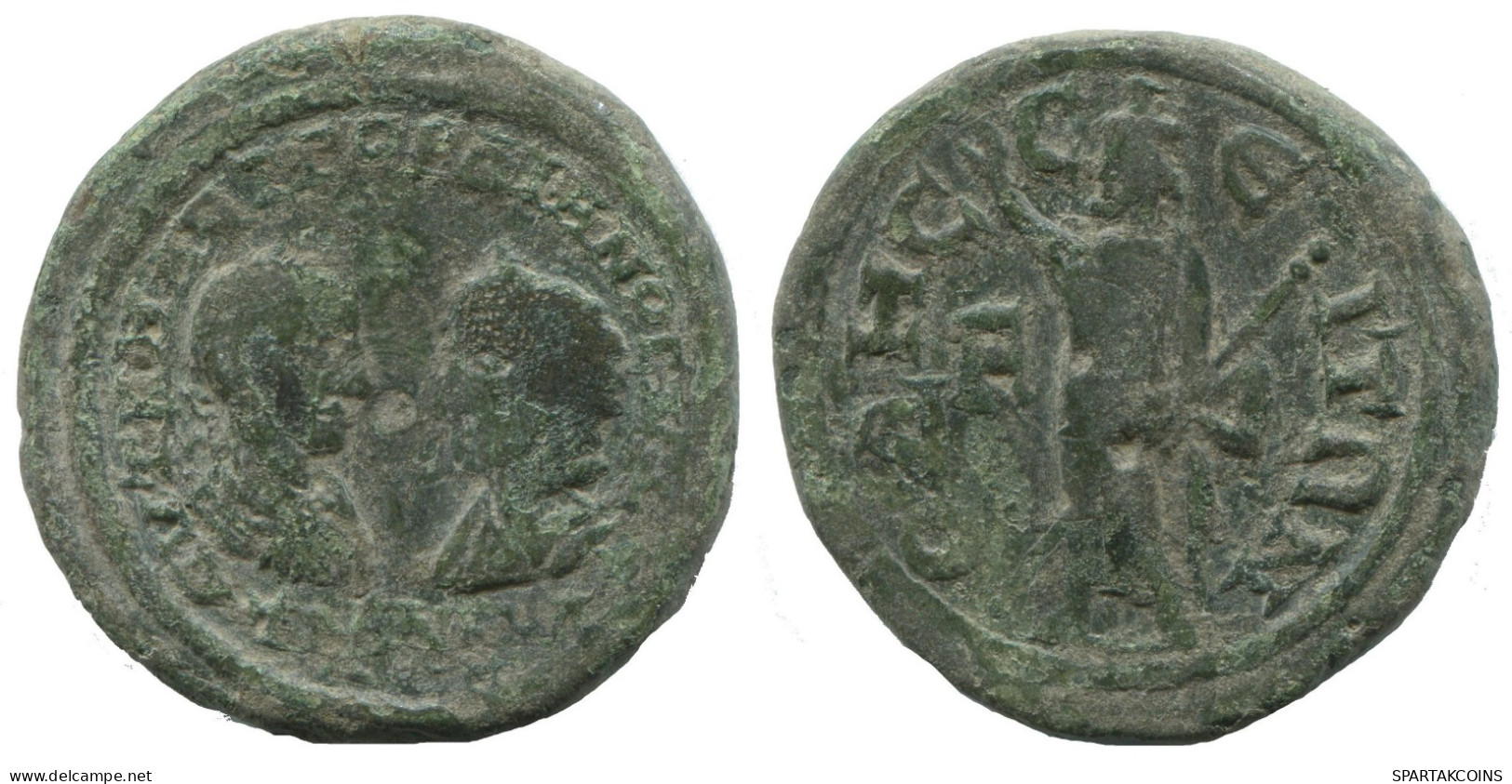 GORDIAN III & TRANQUILLINA Odessus AD241 Nemesis 12.9g/28mm #NNN2079.102.E.A - Province