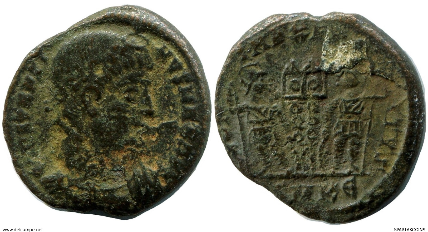 CONSTANTINE I MINTED IN CYZICUS FROM THE ROYAL ONTARIO MUSEUM #ANC10958.14.F.A - The Christian Empire (307 AD Tot 363 AD)