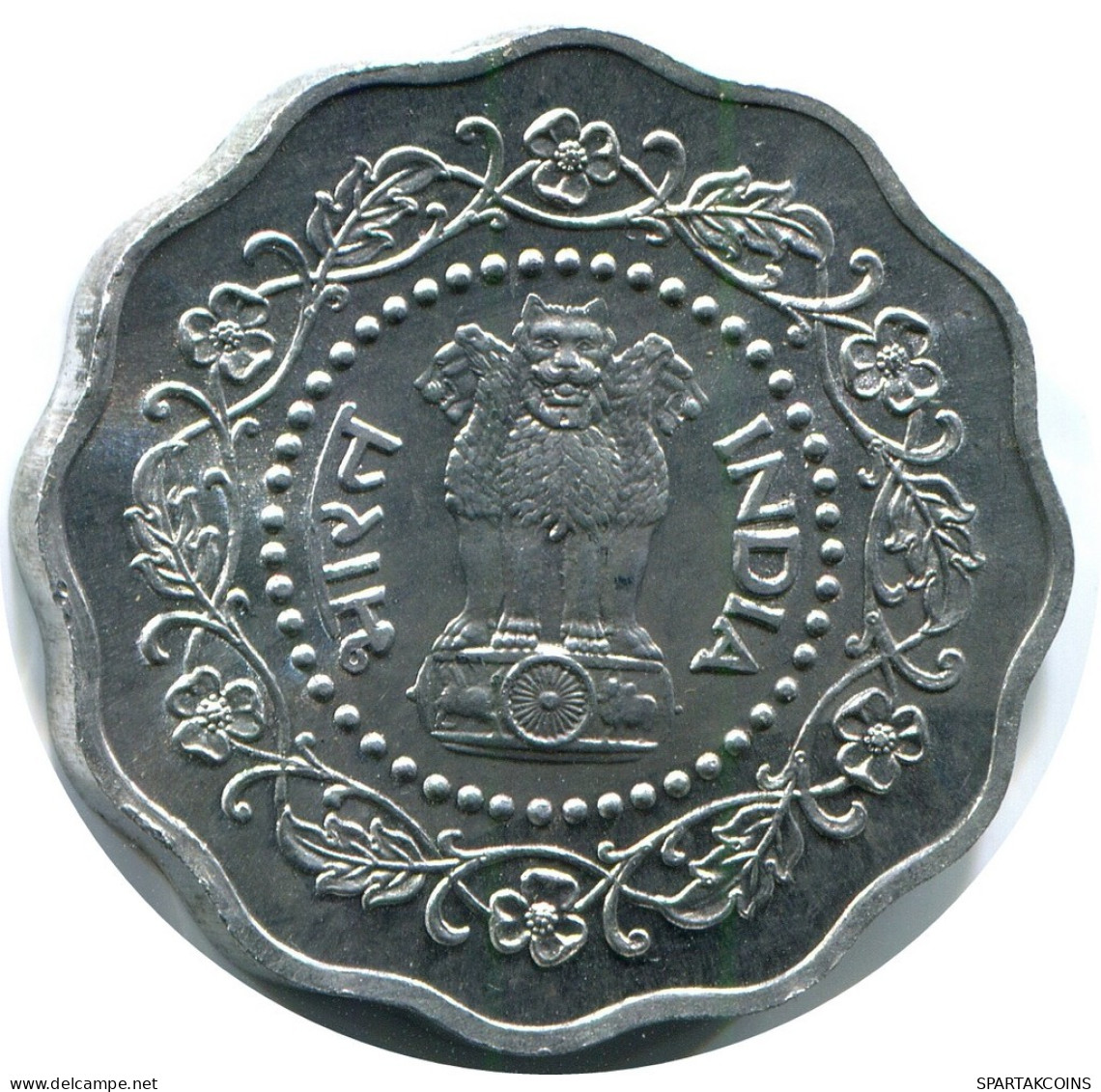 10 PIASE 1980 INDIA Coin #AZ182.U.A - Indien