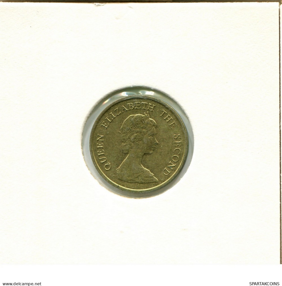 10 CENTS 1983 HONG KONG Moneda #AY546.E.A - Hong Kong
