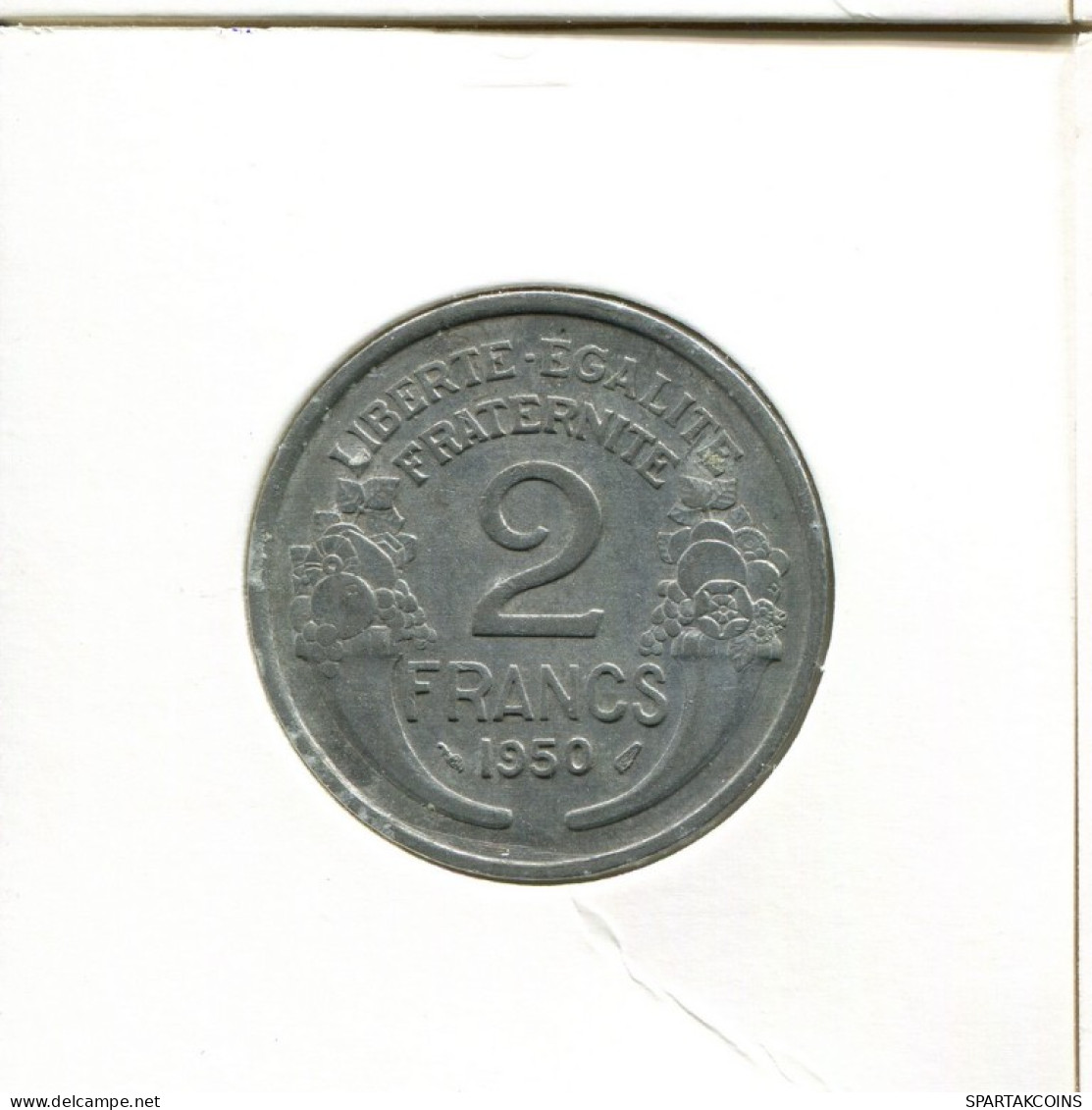 2 FRANCS 1950 FRANKREICH FRANCE Französisch Münze #AK656.D.A - 2 Francs