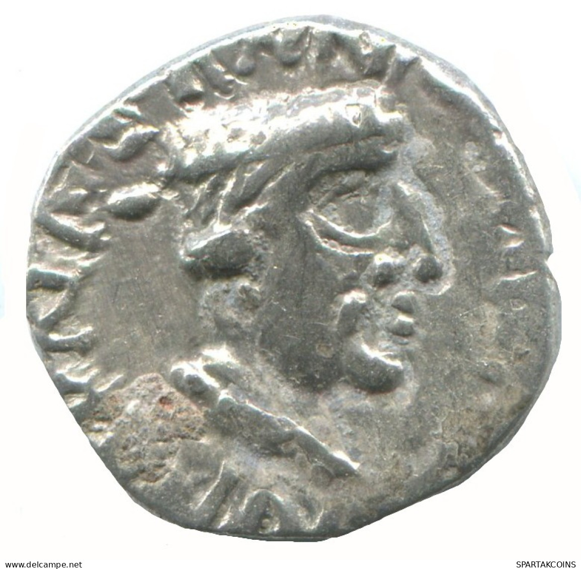 INDO-SKYTHIANS WESTERN KSHATRAPAS KING NAHAPANA AR DRACHM GRIEGO #AA410.40.E.A - Griechische Münzen