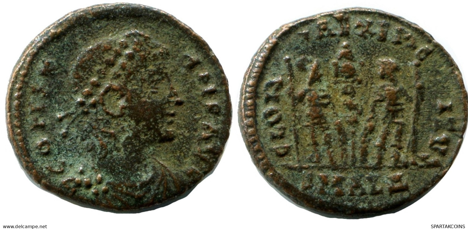 CONSTANS MINTED IN ALEKSANDRIA FROM THE ROYAL ONTARIO MUSEUM #ANC11448.14.E.A - L'Empire Chrétien (307 à 363)
