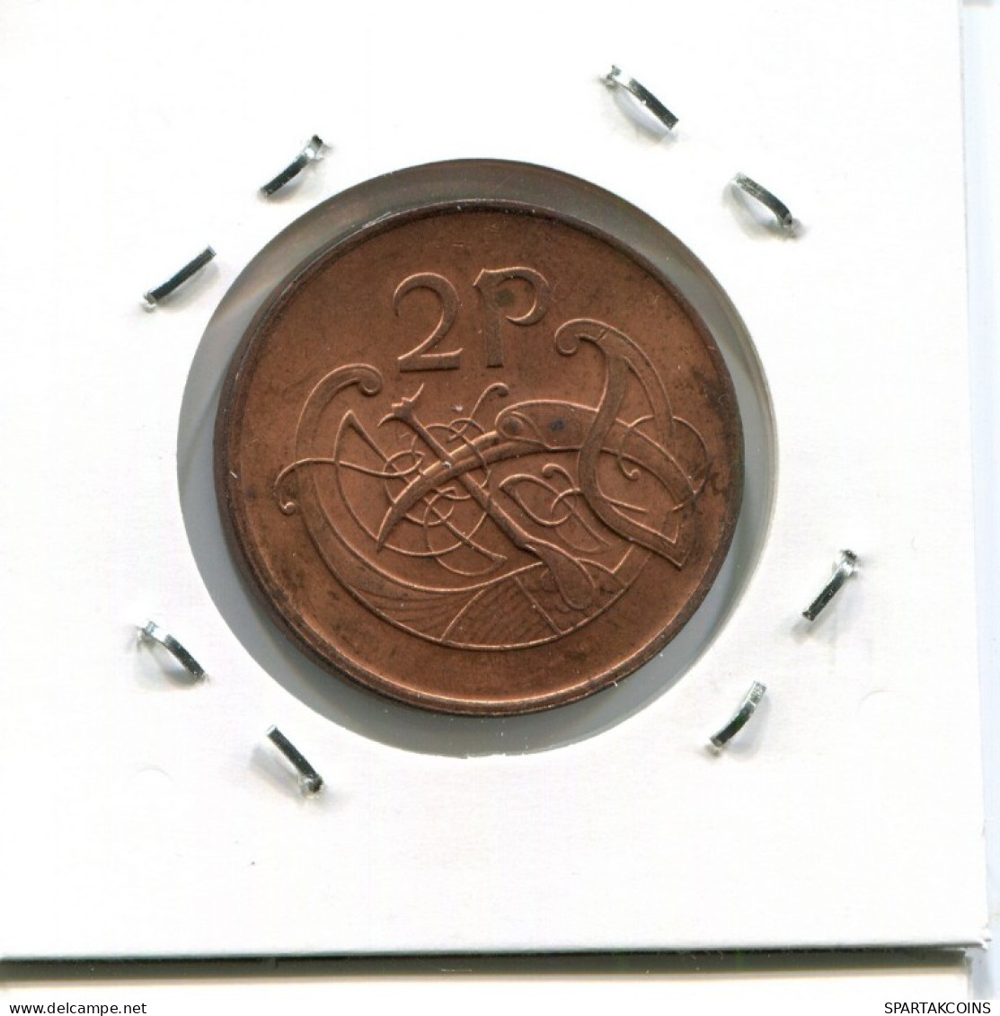 2 PENCE 1992 IRLANDA IRELAND Moneda #AN627.E.A - Irlande