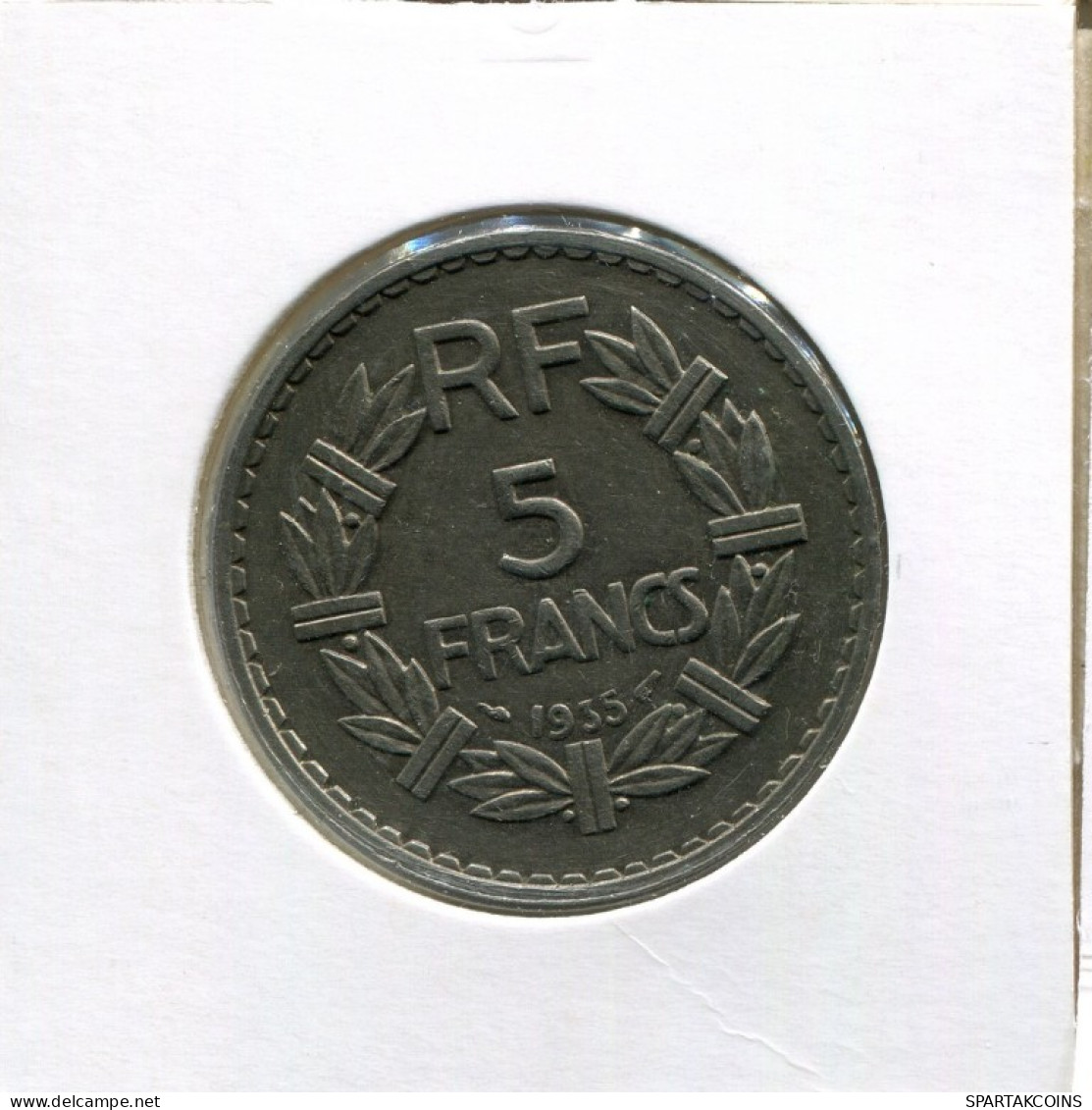 5 FRANCS 1935 FRANCIA FRANCE Moneda #AK774.E.A - 5 Francs