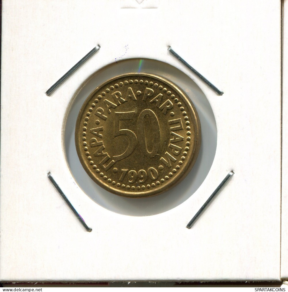 50 PARA 1990 YUGOSLAVIA Coin #AR650.U.A - Jugoslavia