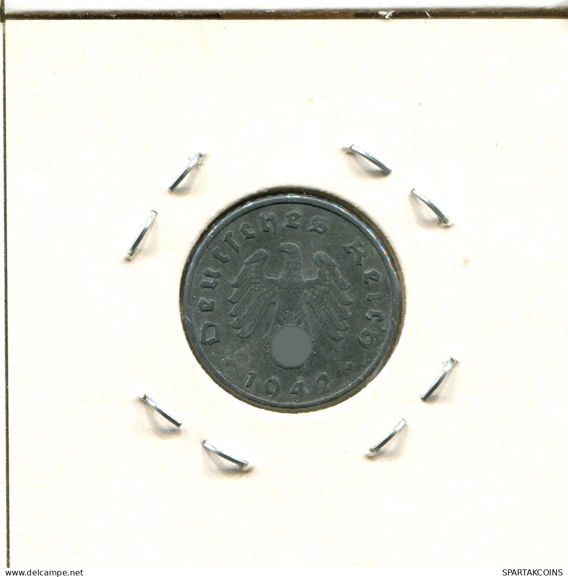 5 REICHSPFENNIG 1942 A ALEMANIA Moneda GERMANY #DA396.2.E.A - 5 Reichspfennig