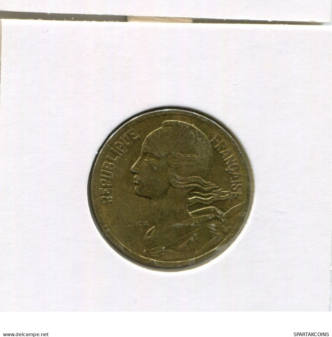20 CENTIMES 1972 FRANKREICH FRANCE Französisch Münze #AN174.D.A - 20 Centimes