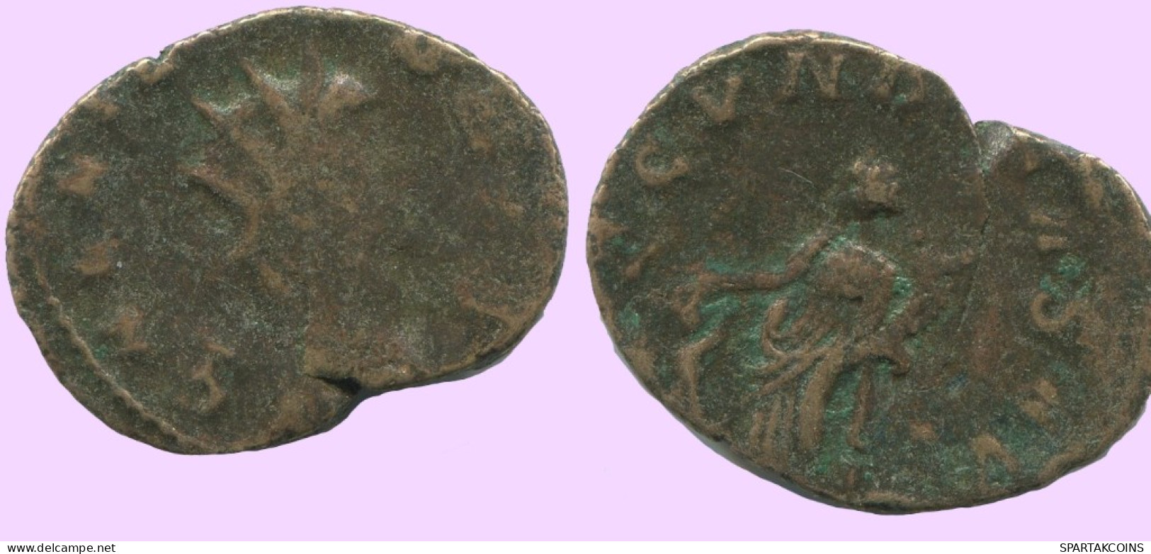 LATE ROMAN EMPIRE Follis Antique Authentique Roman Pièce 2.1g/20mm #ANT2030.7.F.A - Der Spätrömanischen Reich (363 / 476)