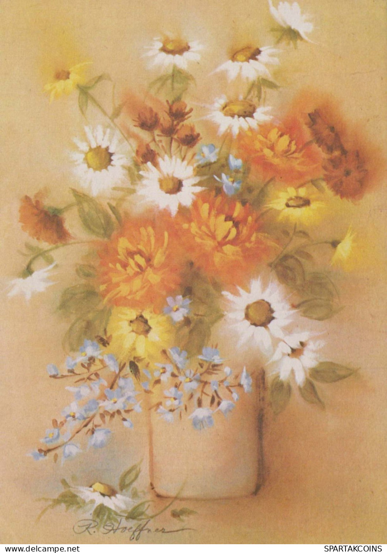 FLOWERS Vintage Ansichtskarte Postkarte CPSM #PAR382.A - Bloemen
