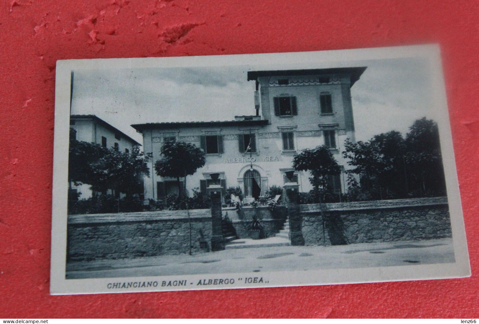 Siena Chianciano Bagni Albergo Igea 1930 Ed. Civicchioni - Siena