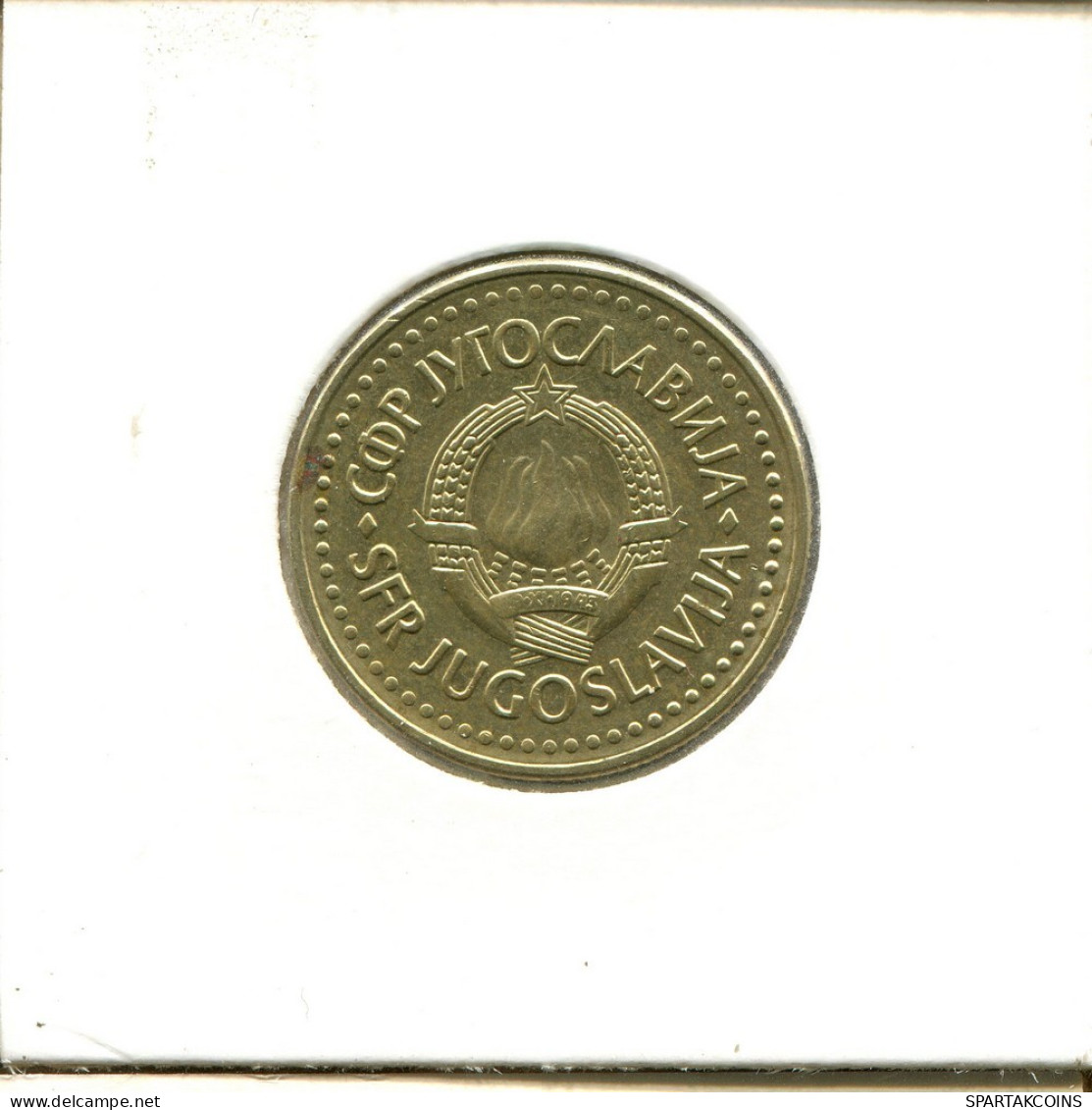 5 DINARA 1985 YUGOSLAVIA Moneda #AS612.E.A - Yugoslavia