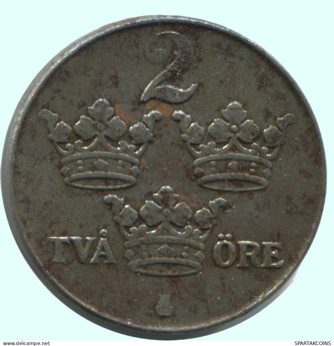 2 ORE 1947 SCHWEDEN SWEDEN Münze #AC778.2.D.A - Sweden