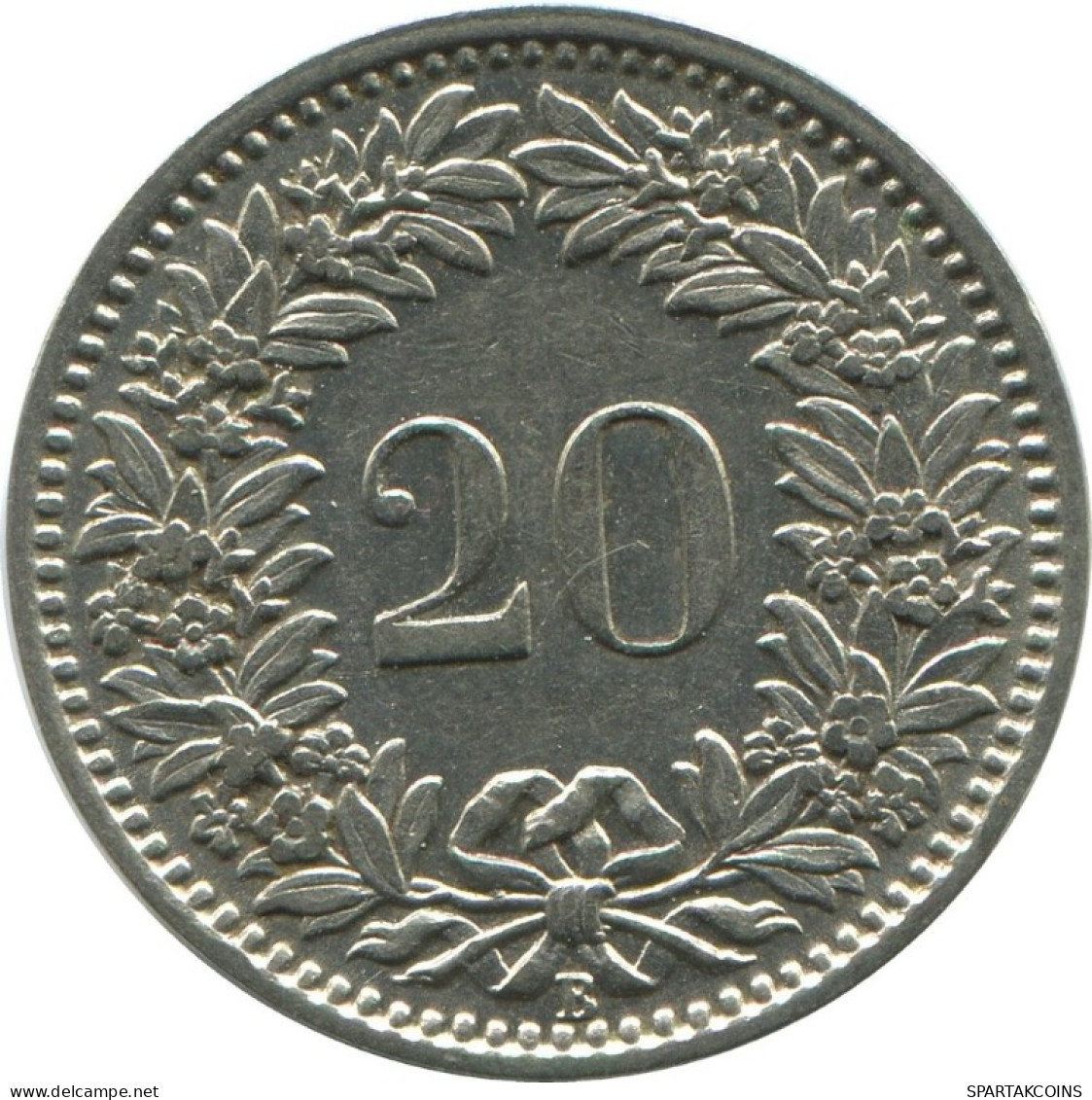 20 RAPPEN 1929 B SUISSE SWITZERLAND Pièce HELVETIA #AD958.2.F.A - Autres & Non Classés