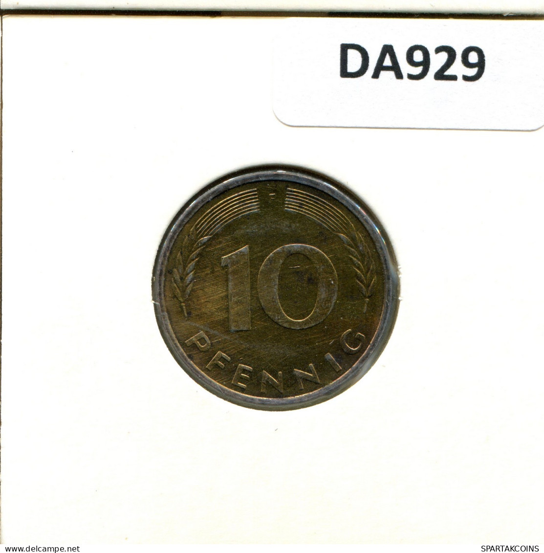 10 PFENNIG 1981 F BRD ALEMANIA Moneda GERMANY #DA929.E.A - 10 Pfennig
