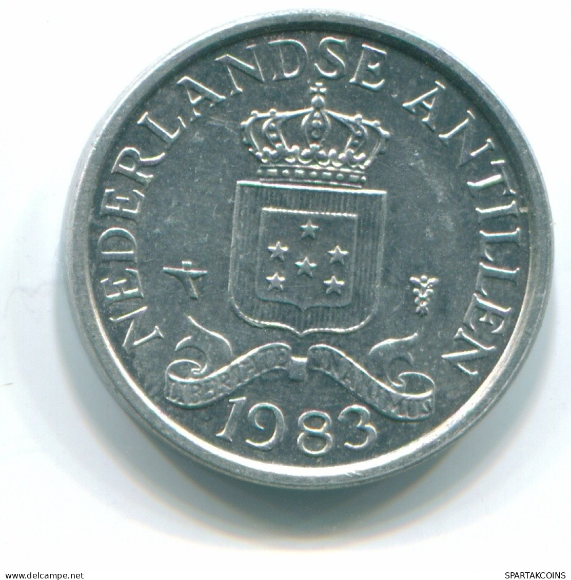 1 CENT 1983 NIEDERLÄNDISCHE ANTILLEN Aluminium Koloniale Münze #S11206.D.A - Netherlands Antilles