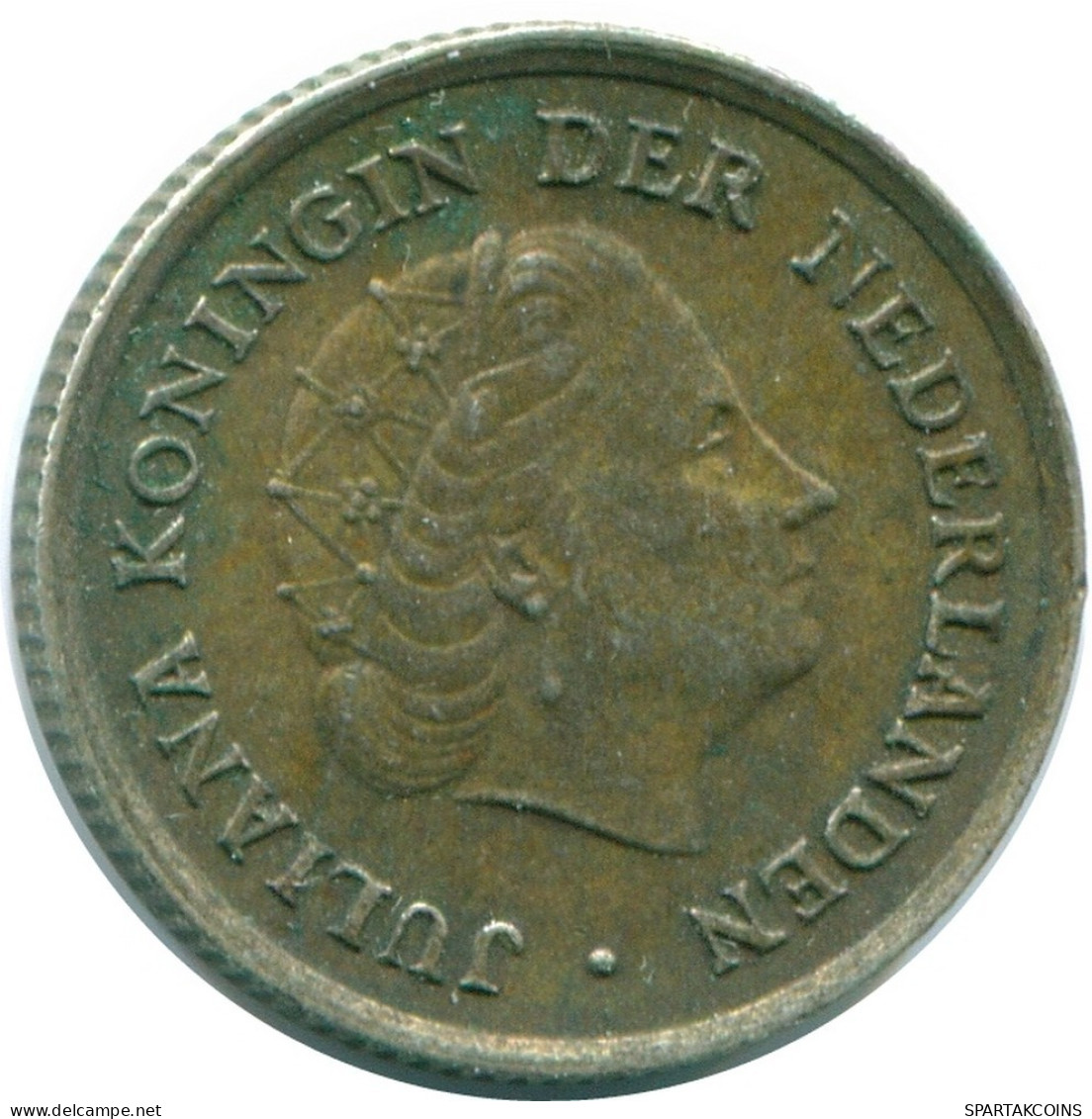 1/10 GULDEN 1959 ANTILLAS NEERLANDESAS PLATA Colonial Moneda #NL12244.3.E.A - Netherlands Antilles