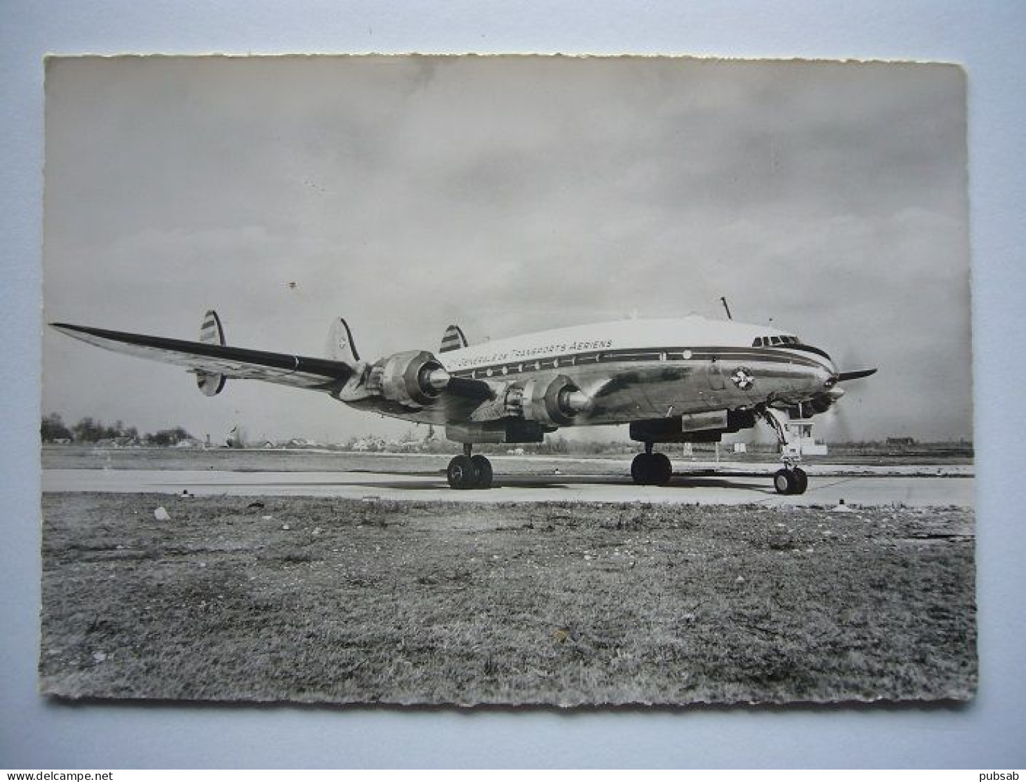Avion / Airplane / AIR ALGERIE / Cie Gle De Transports Aériens / Constellation - 1946-....: Ere Moderne