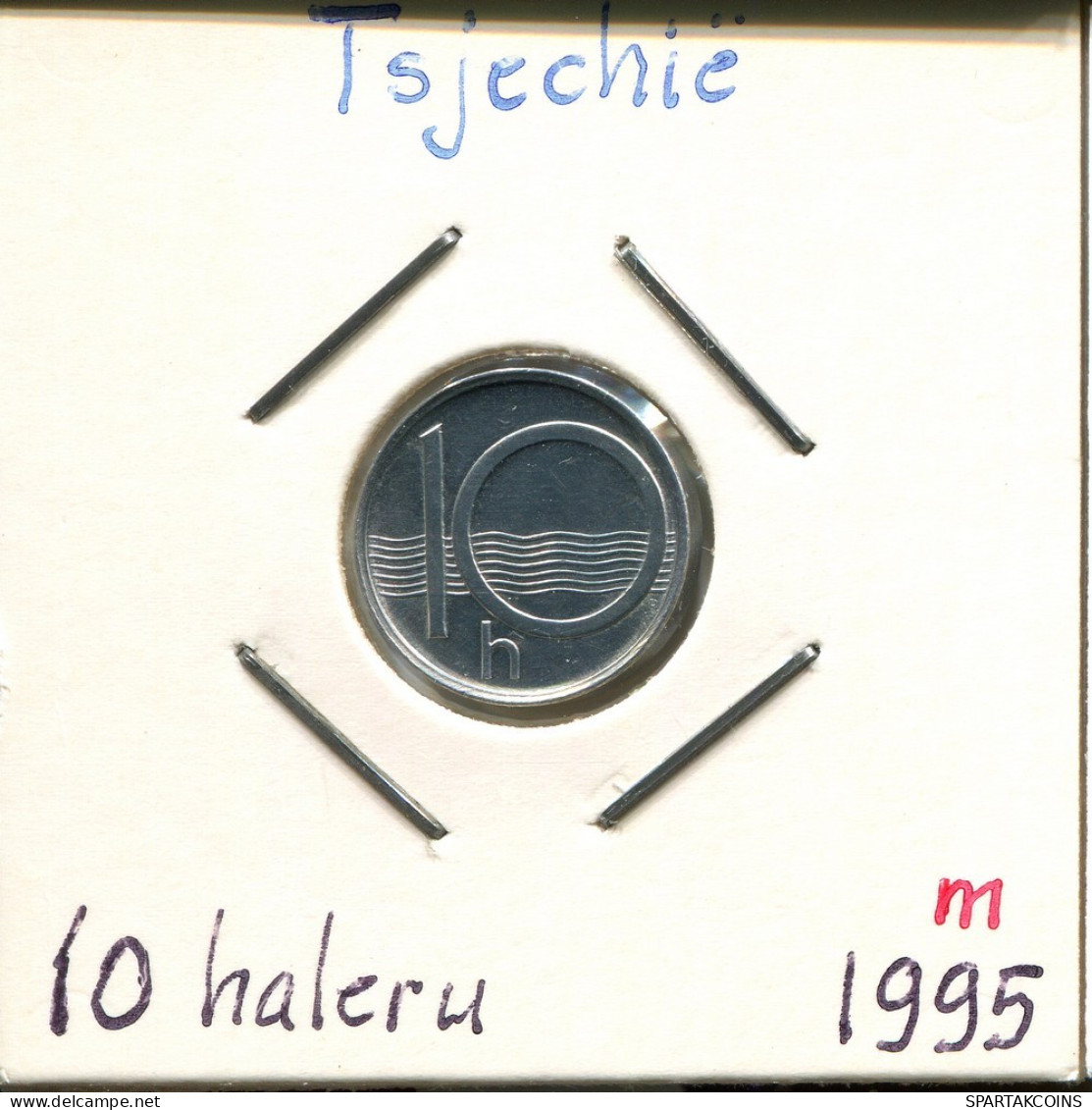 10 HELLER 1995 TSCHECHIEN CZECH REPUBLIC Münze #AP707.2.D.A - Tschechische Rep.