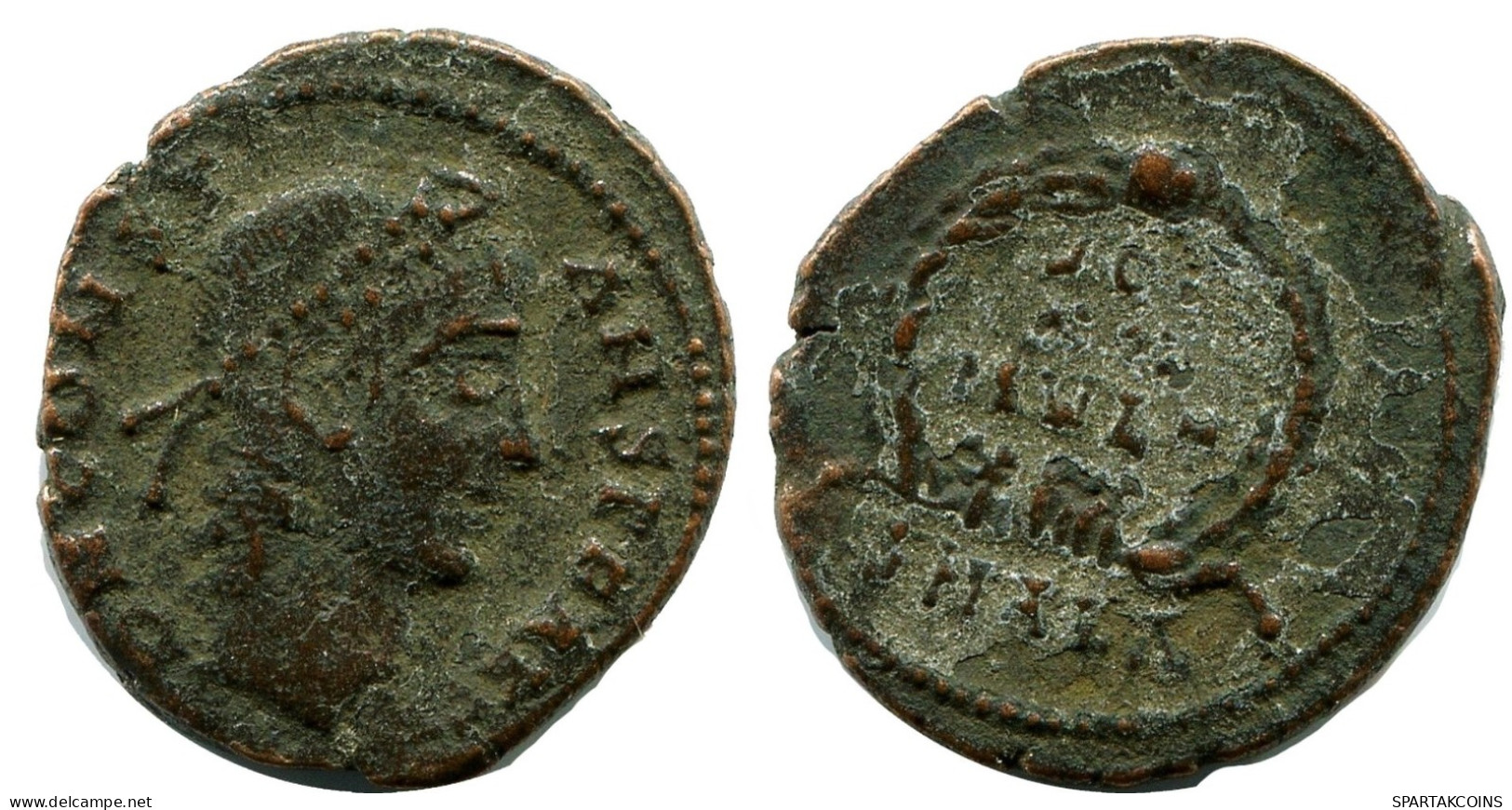 CONSTANS MINTED IN ALEKSANDRIA FOUND IN IHNASYAH HOARD EGYPT #ANC11422.14.E.A - The Christian Empire (307 AD To 363 AD)