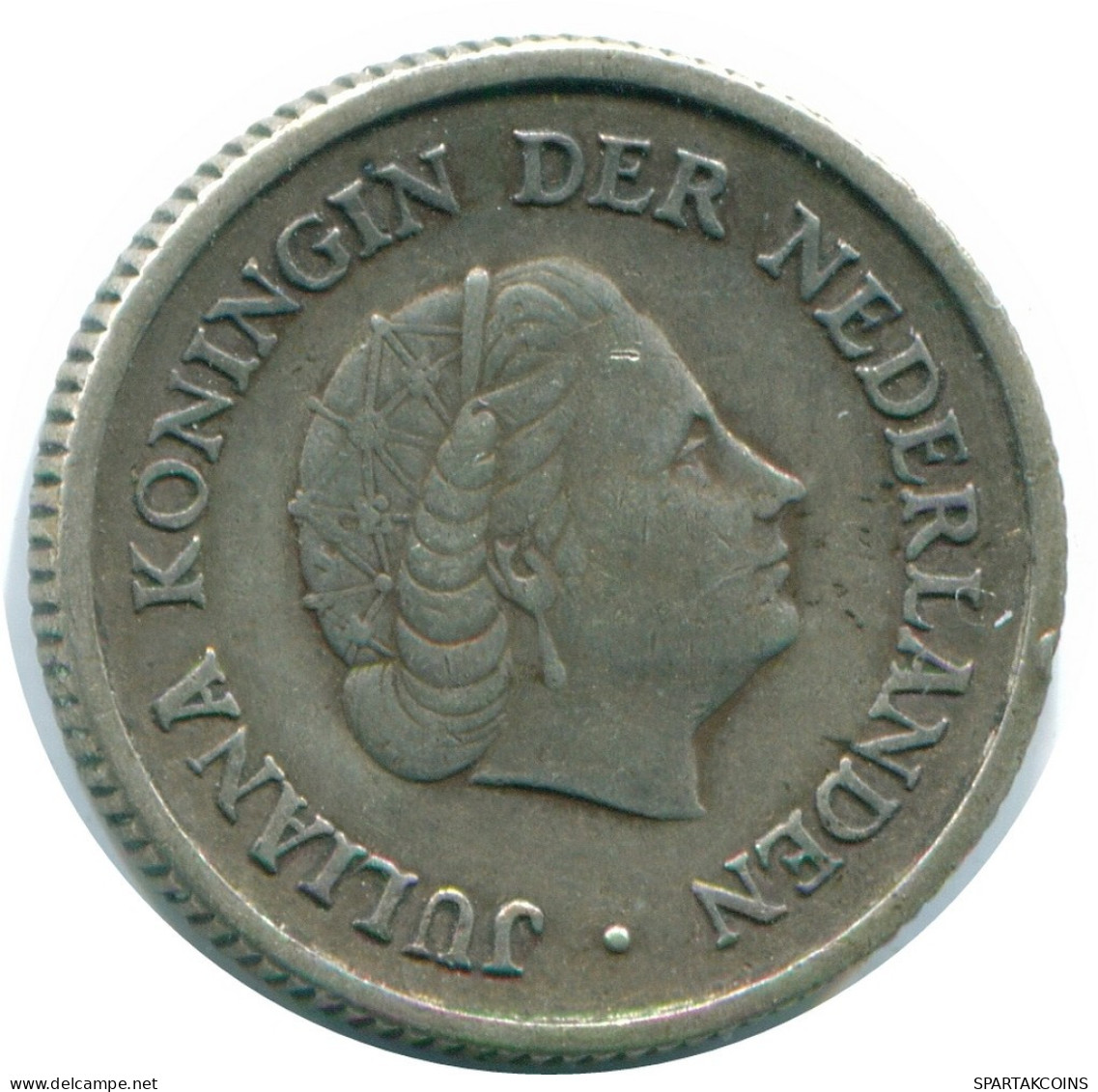 1/4 GULDEN 1957 NIEDERLÄNDISCHE ANTILLEN SILBER Koloniale Münze #NL11006.4.D.A - Netherlands Antilles