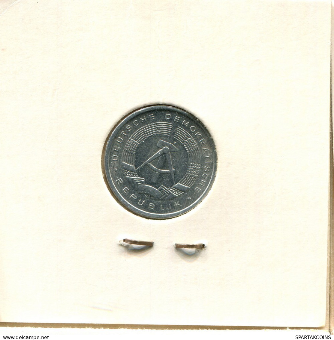 1 PFENNIG 1980 A DDR EAST GERMANY Coin #BA086.U.A - 1 Pfennig