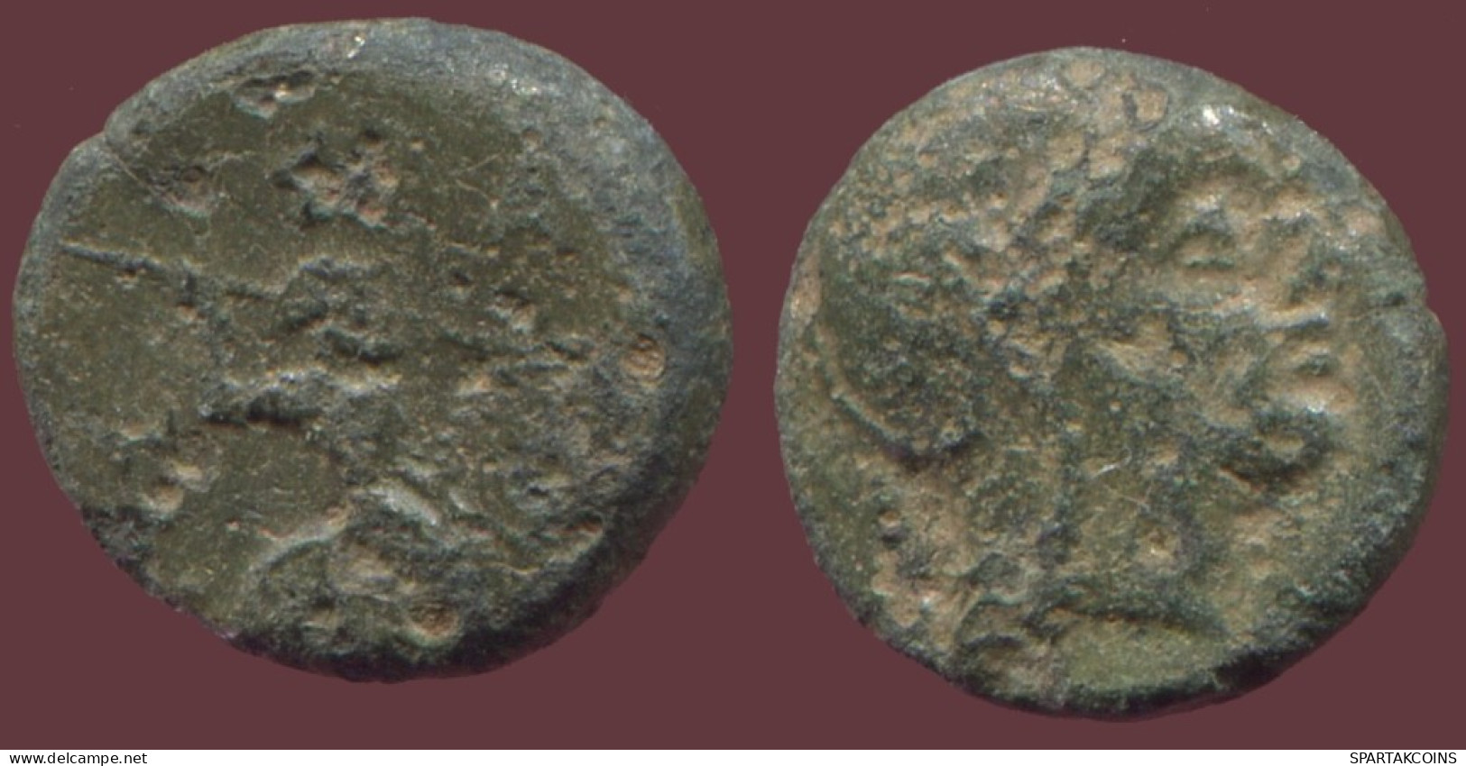 HORSEMAN SPEAR Antike Original GRIECHISCHE Münze 0.9g/14.06mm #ANT1194.12.D.A - Griechische Münzen