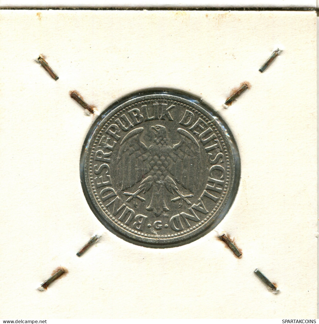 1 DM 1950 G DEUTSCHLAND Münze GERMANY #AW491.D.A - 1 Marco