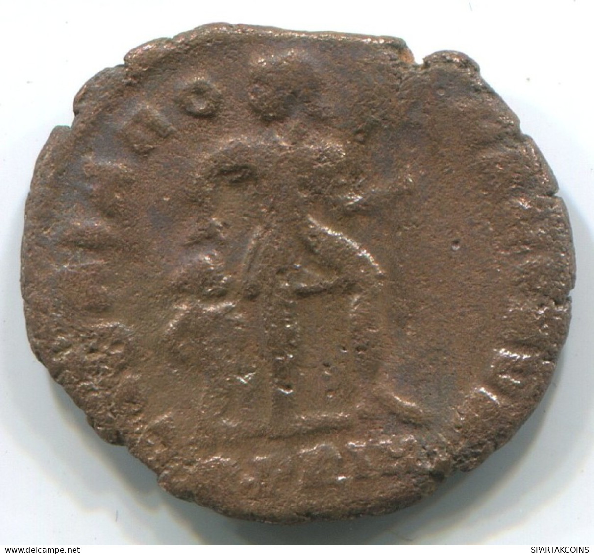 LATE ROMAN IMPERIO Moneda Antiguo Auténtico Roman Moneda 2.2g/18mm #ANT2261.14.E.A - El Bajo Imperio Romano (363 / 476)