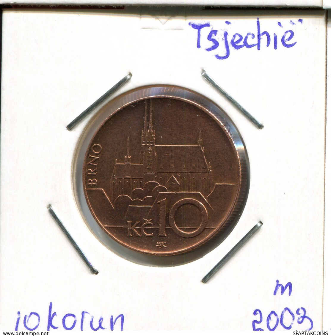 10 KORUN 2003 TCH CZECH REPUBLIC Pièce #AP779.2.F.A - Tsjechië