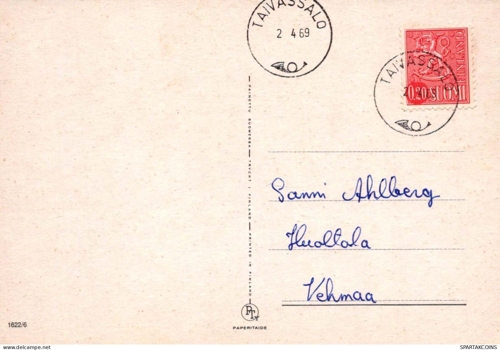 EASTER CHICKEN EGG Vintage Postcard CPSM #PBO761.A - Easter