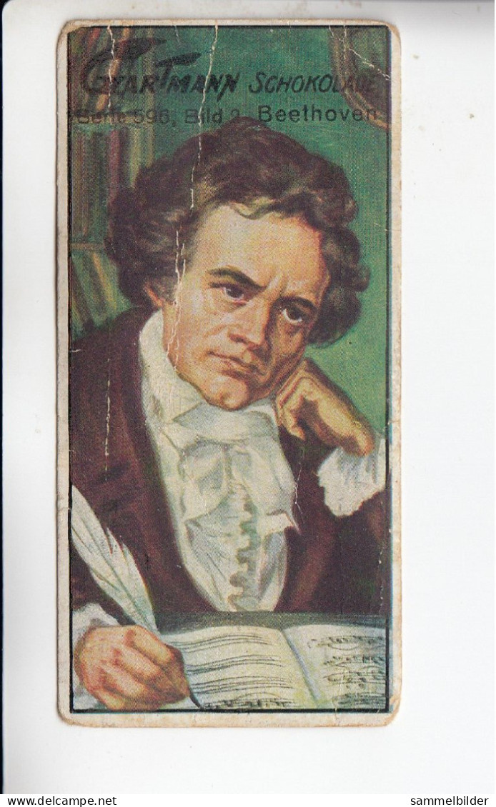 Gartmann  Komponisten Ludwig Van Beethoven   Serie 596 #2 Von 1924 - Andere & Zonder Classificatie