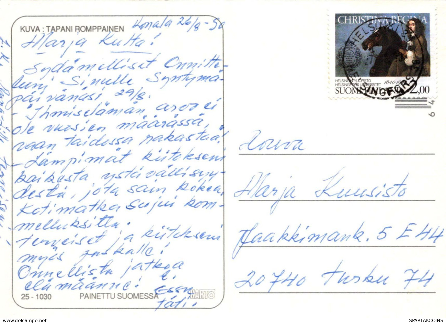 FLORES Vintage Tarjeta Postal CPSM #PBZ805.A - Bloemen