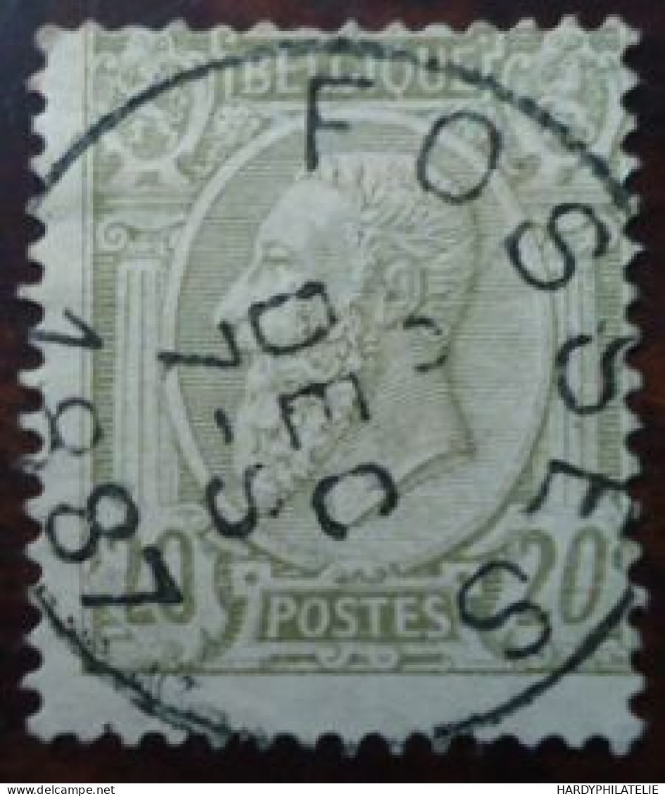 BELGIQUE N°47 Oblitéré - 1884-1891 Leopoldo II