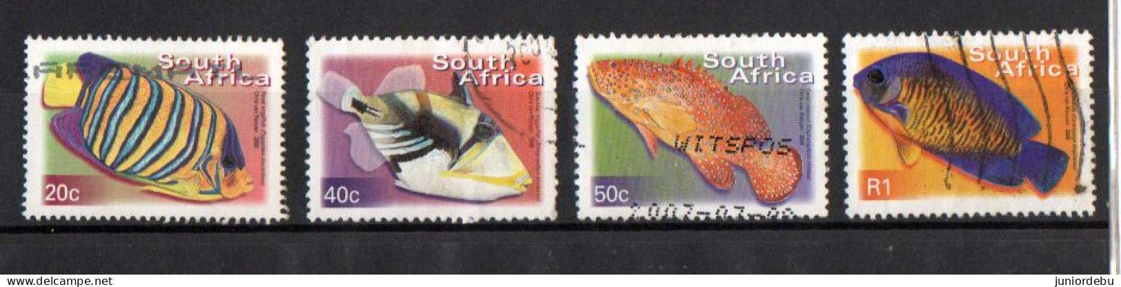 South Africa - 2000 -  Fauna And Flora - Fish  - Used. - Gebruikt