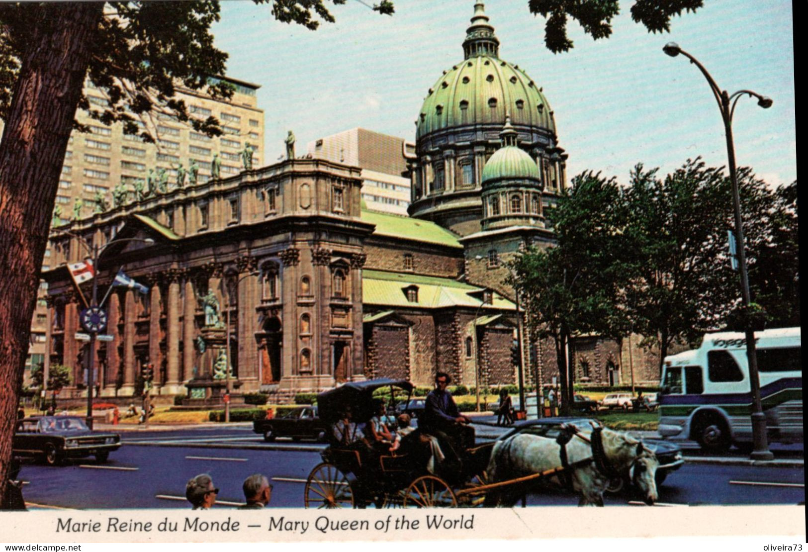 CANADA, MARIE REINE DU MONDE, CATHEDRALE, MONTREAL - Montreal