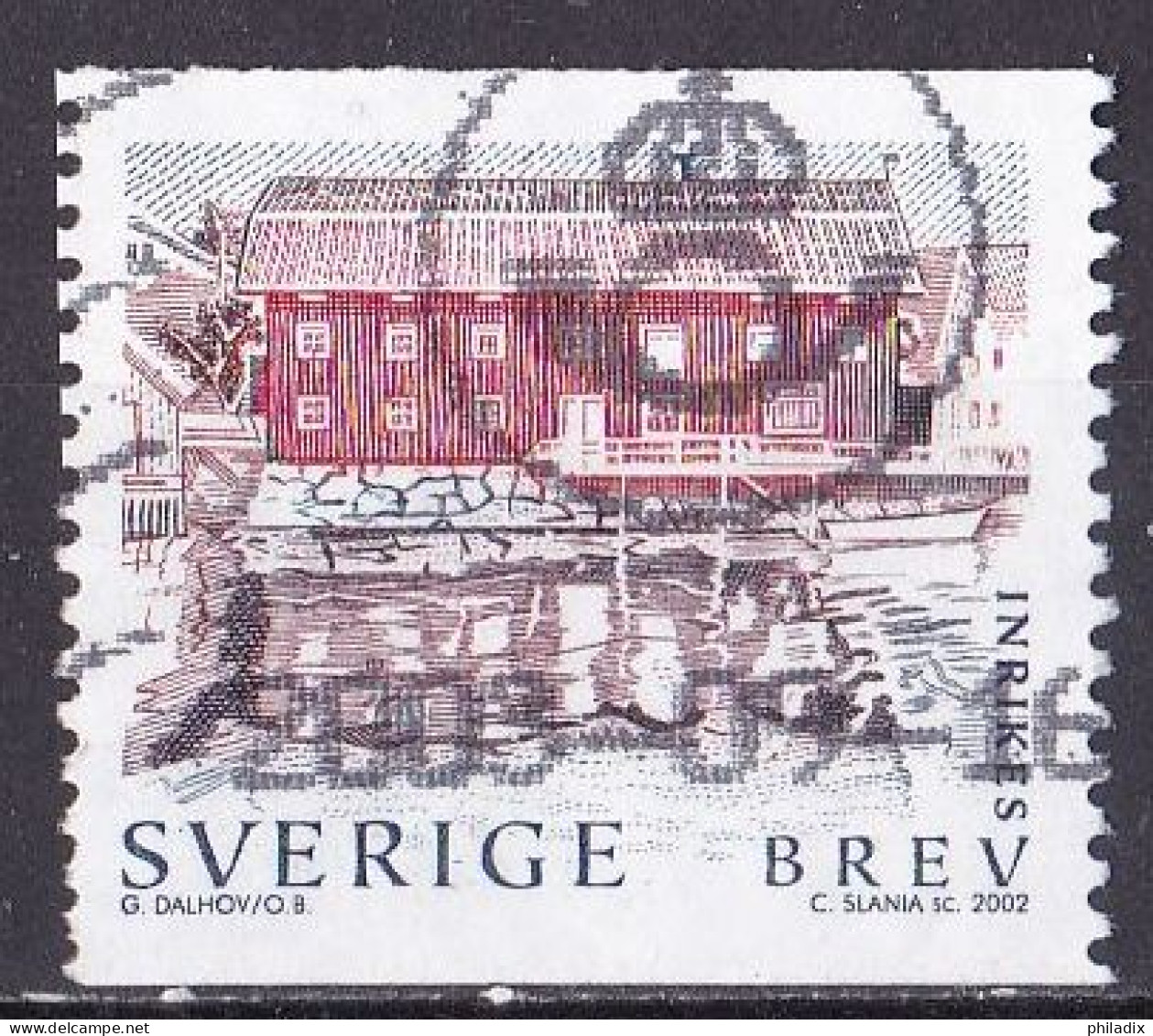 Schweden Marke Von 2002 O/used (A5-1) - Used Stamps