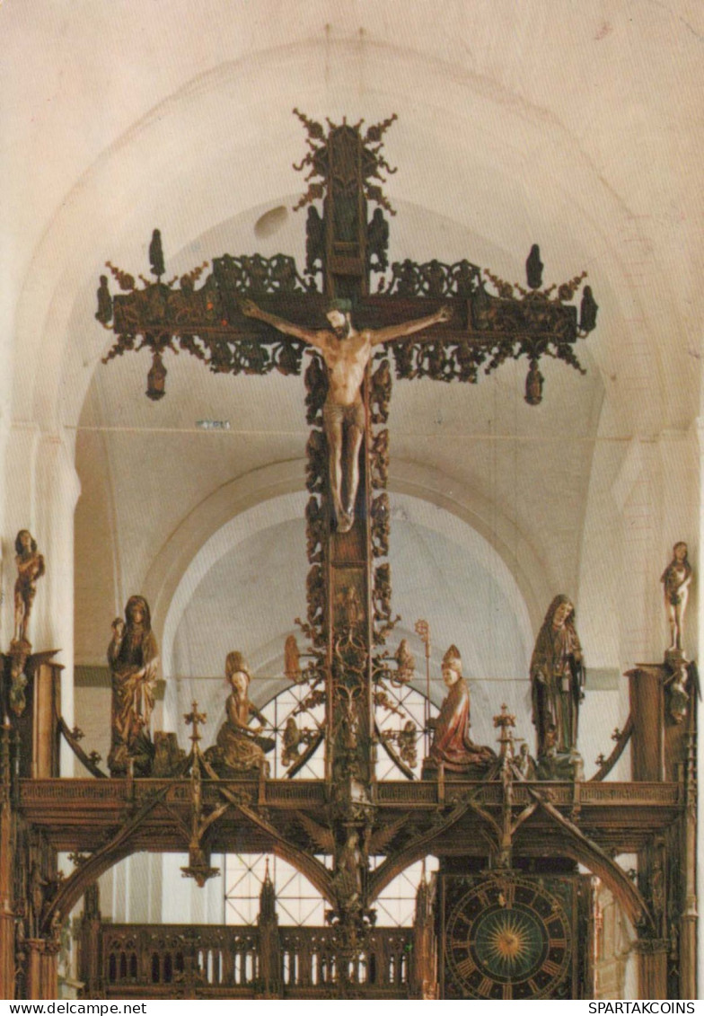 CHIESA Cristianesimo Religione Vintage Cartolina CPSM #PBQ325.A - Churches & Convents