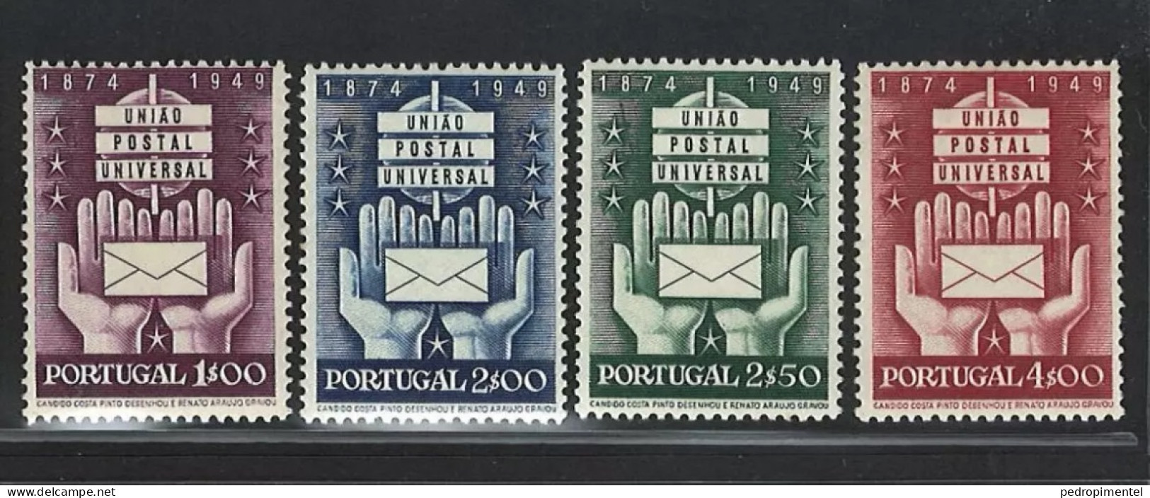 Portugal Stamps 1949 "UIP" Condition MH OG #715-718 - Neufs