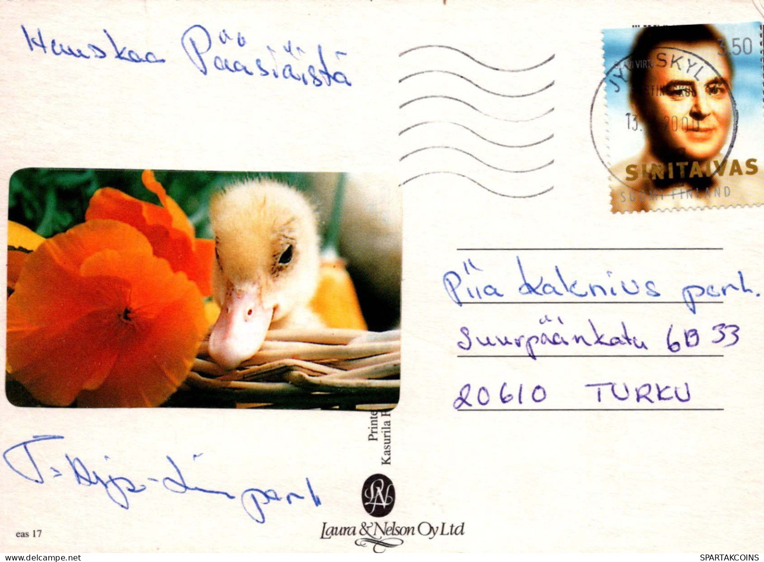 PASQUA BAMBINO Vintage Cartolina CPSM #PBO338.A - Easter