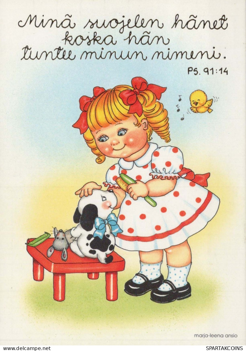 NIÑOS HUMOR Vintage Tarjeta Postal CPSM #PBV334.A - Humorkaarten