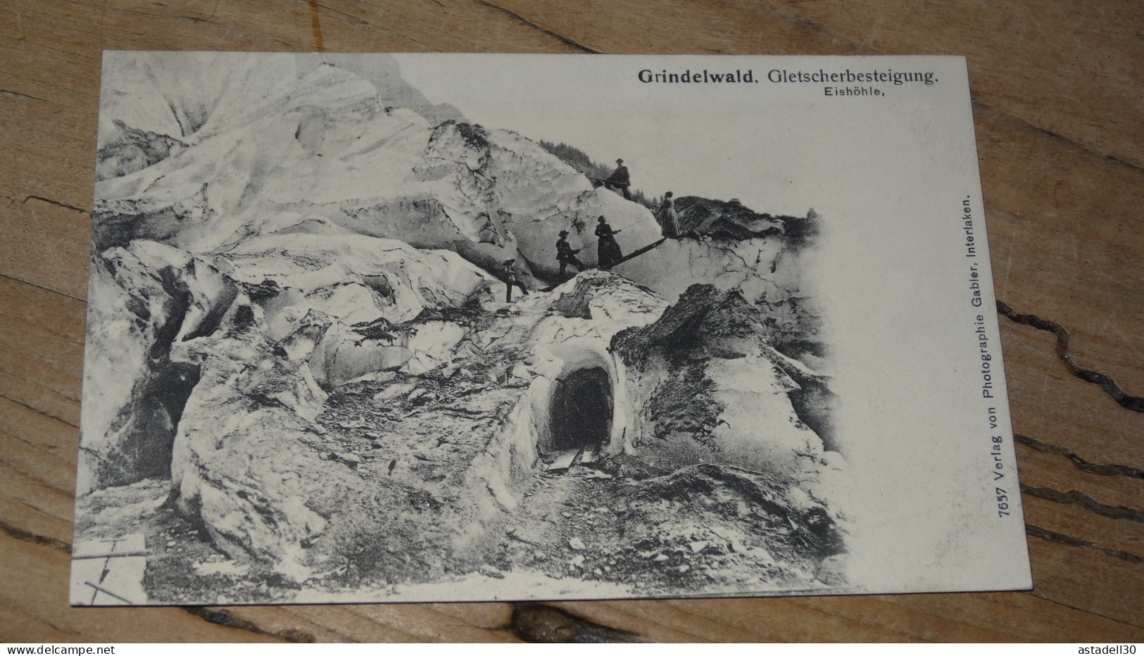 GRINDELWALD, Gletscherbesteigung  ............... BE2-18881 - Grindelwald