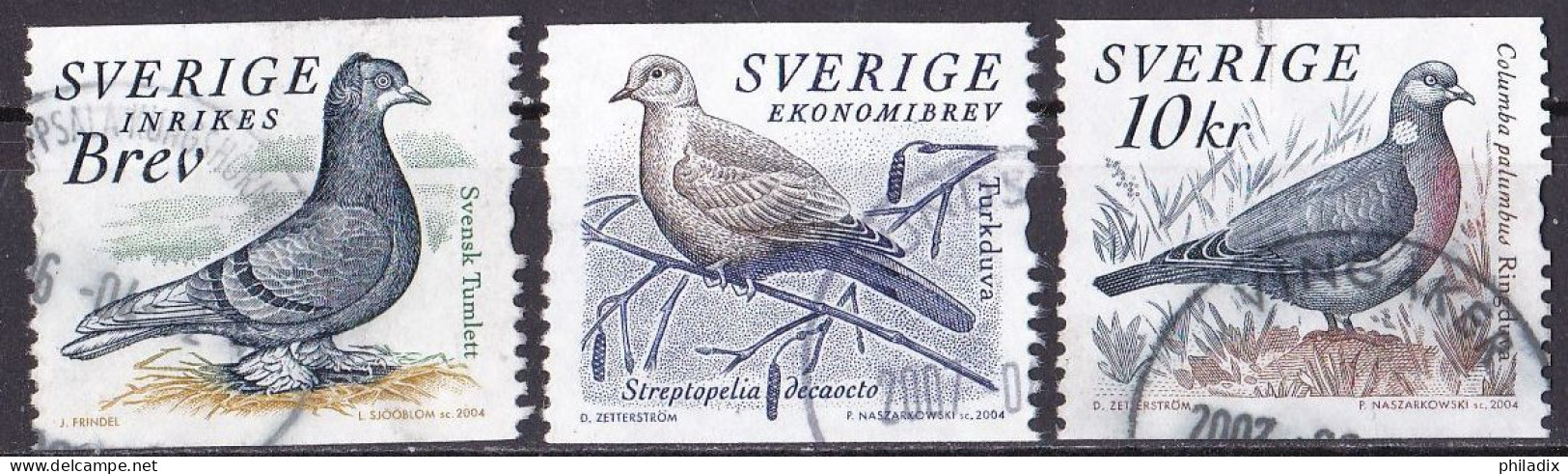 Schweden Satz Von 2004 O/used (A5-1) - Used Stamps