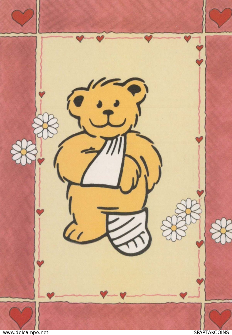 OSO Animales Vintage Tarjeta Postal CPSM #PBS346.A - Bears
