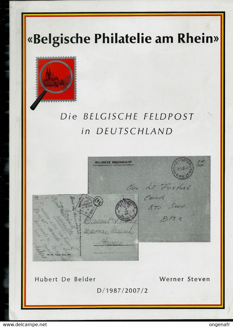 Die Belgische Feldpost In Deutschland B( En Allemand - Format A4 - 90 Pages - 1987 ) - Lettres & Documents