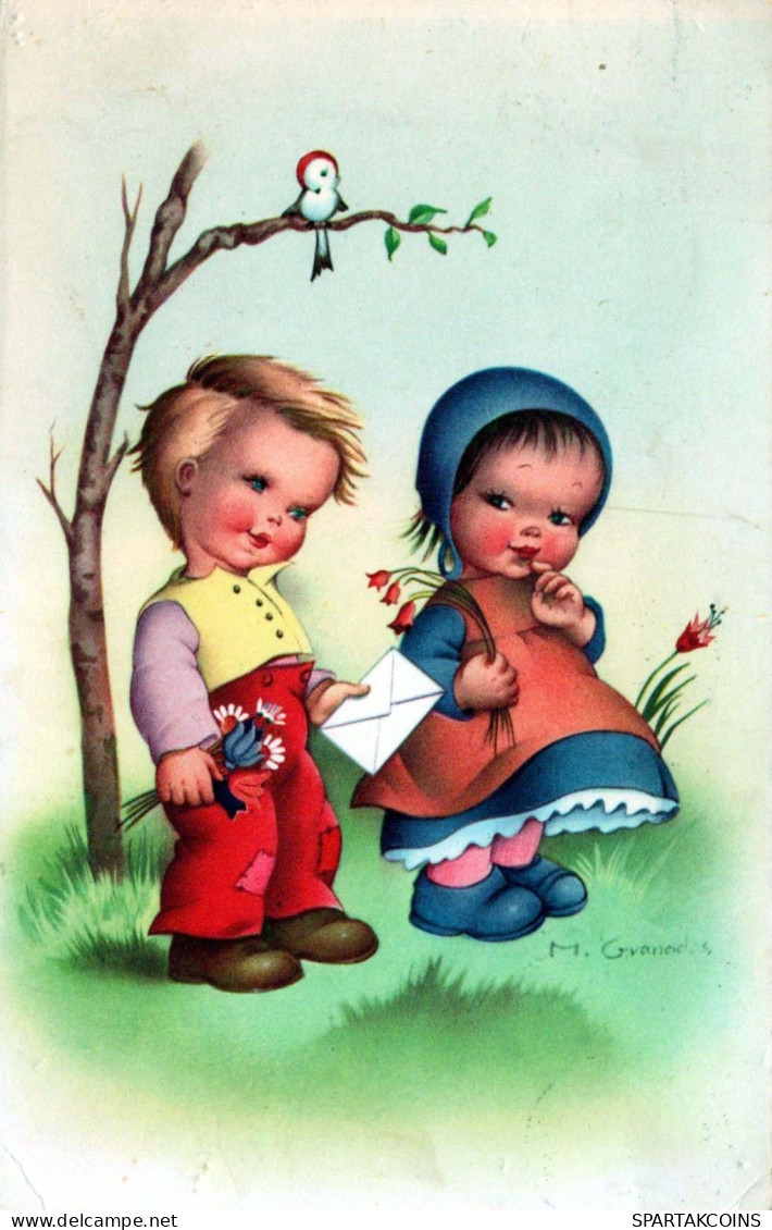 BAMBINO Ritratto Vintage Cartolina CPSMPF #PKG821.A - Abbildungen