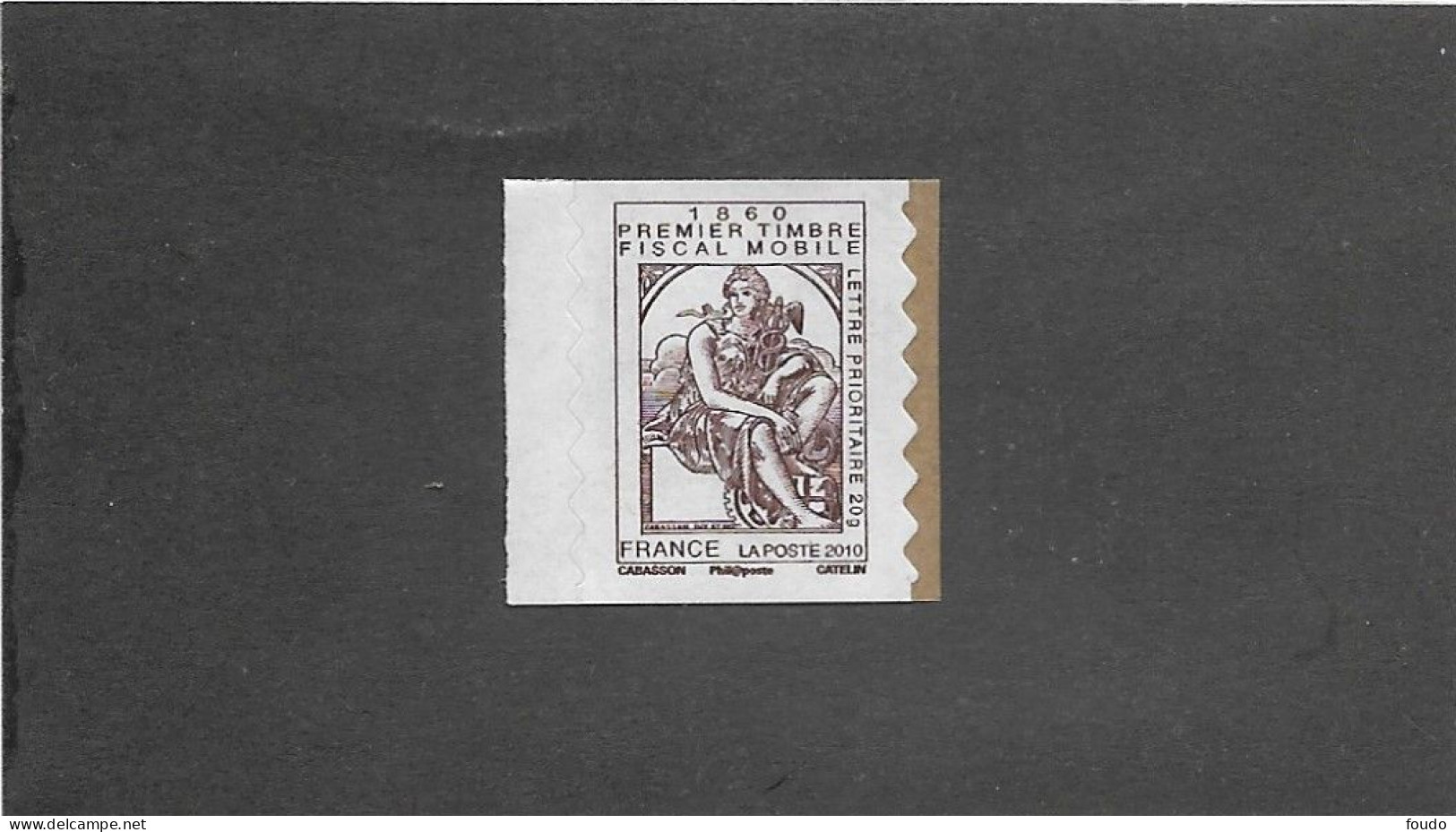 FRANCE 2010 - Adhésif  N°YT 507** - Unused Stamps