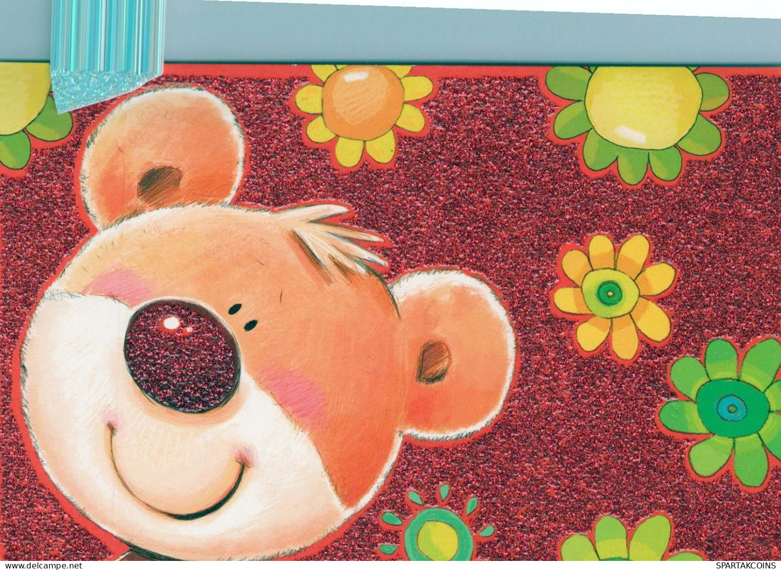 BEAR TEDDY BEAR Animals LENTICULAR 3D Vintage Postcard CPSM #PAZ130.A - Osos