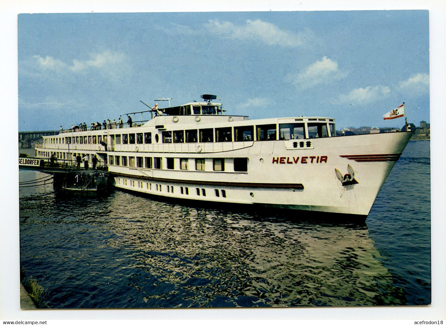 M.S. HELVETIA - Kabinenschiff Der Köln-Düsseldorfer - Koeln