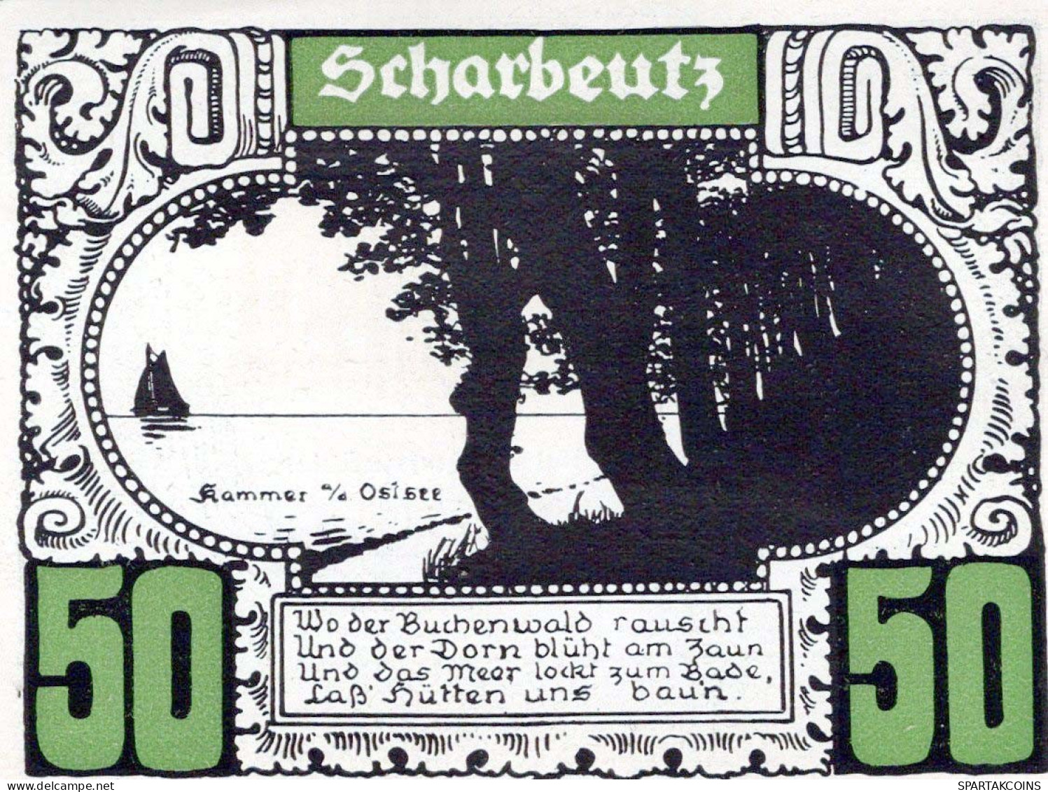 50 PFENNIG 1920 Stadt PLÖN Schleswig-Holstein UNC DEUTSCHLAND Notgeld #PB574 - Lokale Ausgaben